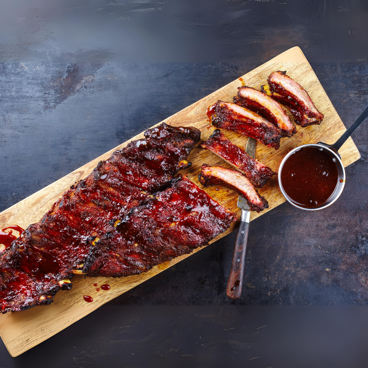 Montaraz - Iberico Pork Baby Back St Louis Style Ribs (1.8-2.3lbs) - HAM119