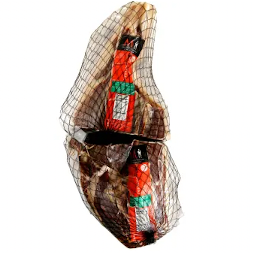 Montaraz - 100% Iberico bone in Jamon, acorn feed ,Bellota, Pata Negra (16-18lbs.) EEUU025