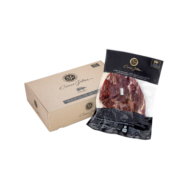 Cinco Jotas 5J Jamón Bellota Acorn Fed 100% Ibérico UN1CO Pata Negra Boneless